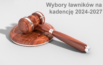 Zdjęcie do Wybory ławnik&oacute;w na kadencję 2024-2027