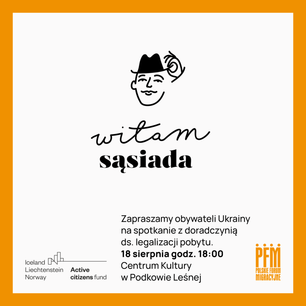 Witam Sąsiada! Banner Witam Sąsiada!