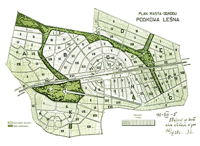 Plan Miasta Ogrodu Podkowa Leśna