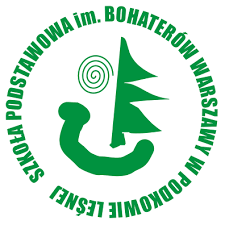 Logo Szkoły Podstawowej im. Bohaterów Warszawy w Podkowie Leśnej