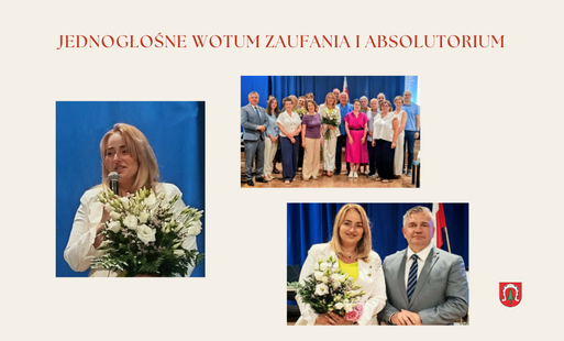 Rada Miasta Podkowa Leśna udzieliła Burmistrz Miasta wotum zaufania i absolutorium