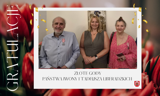 Złote Gody Państwa Iwony i Tadeusza Liberadzkich 