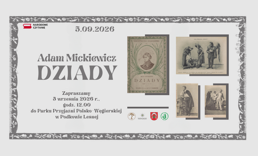Zapraszamy na Narodowe Czytanie 