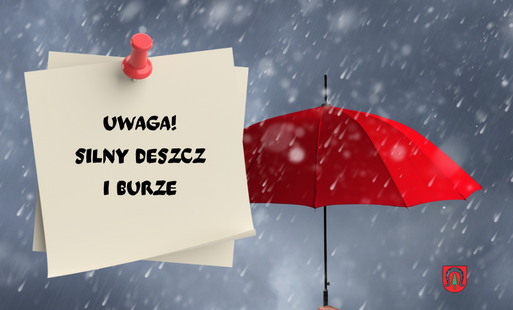 Ostrzeżenie IMGW przed silnym deszczem i burzami