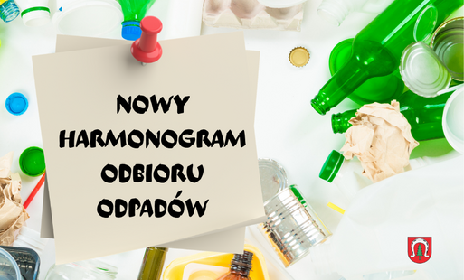 Nowy harmonogram odbioru odpadów od września 2026 r.