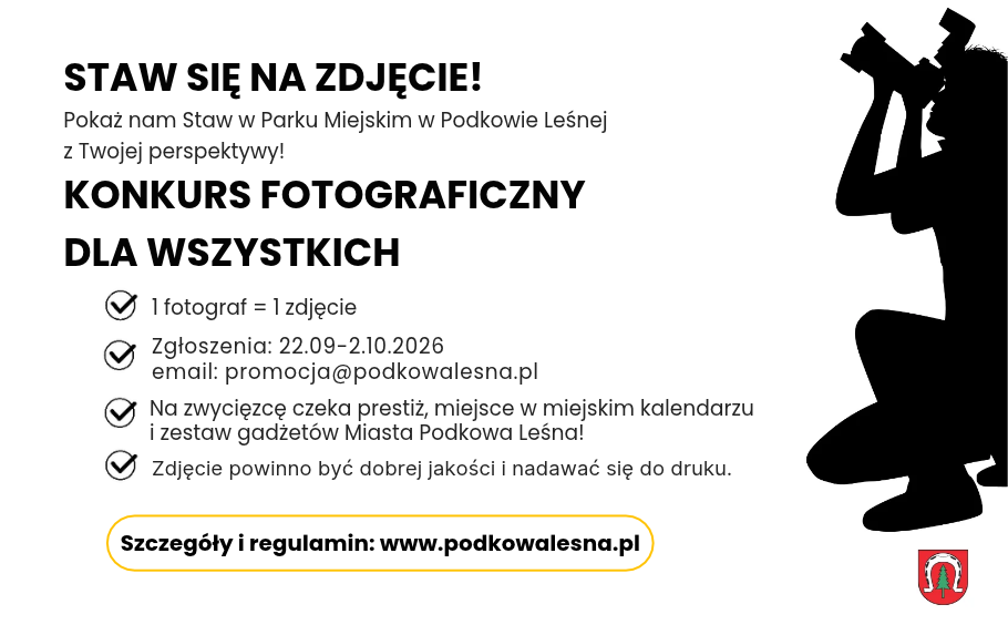 Konkurs fotograficzny „Staw w Parku Miejskim w Podkowie Leśnej” – ilustracja