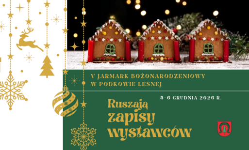 Zapraszamy wystawców na V Jarmark Bożonarodzeniowy!
