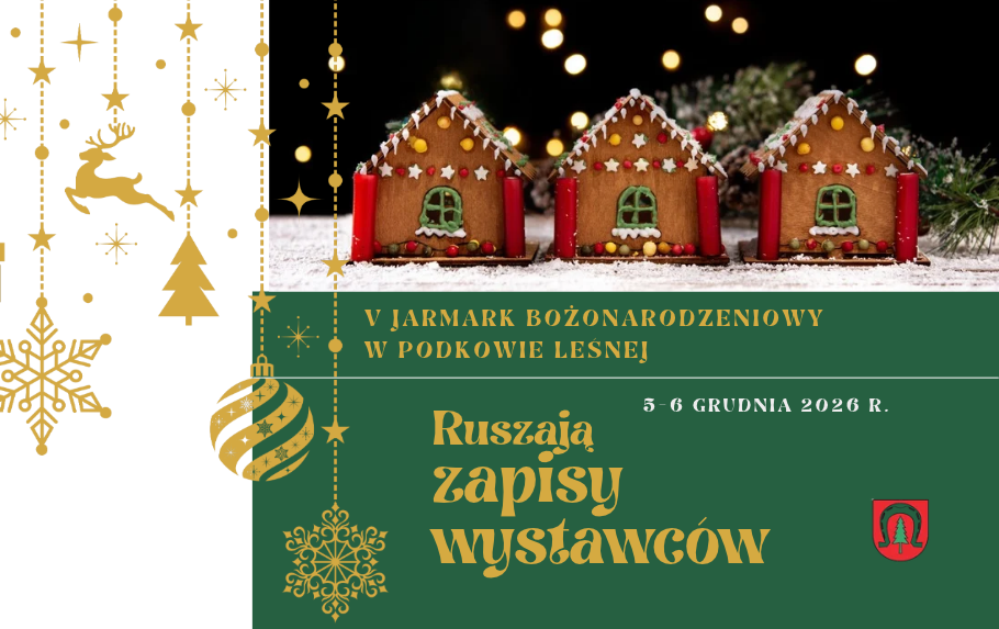 Zapisy dla wystawców na jarmark bożonarodzeniowy w Podkowie Leśnej – ilustracja