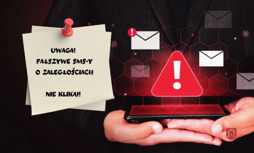 Uwaga na fałszywe SMS-y o rzekomych zaległościach