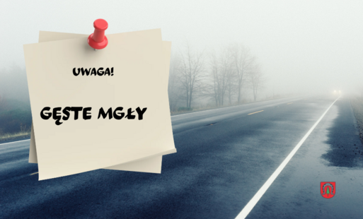 Ostrzeżenie meteorologiczne – gęste mgły