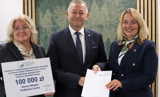 Umowa na modernizację oświetlenia ulicznego w Podkowie Leśnej podpisana