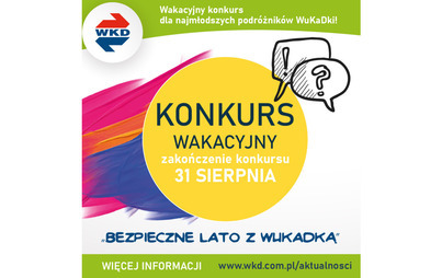 Zdjęcie do Wakacyjny konkurs BEZPIECZNE LATO Z WUKADKĄ