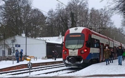 Zdjęcie do Ograniczenia w kursowaniu pociąg&oacute;w WKD